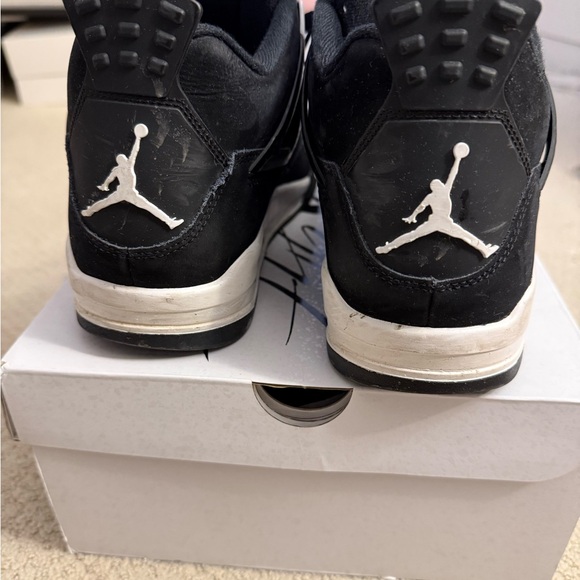 Nike Air Jordan 4 Retro “White Thunder” size 9.5 men’s - Picture 4 of 7